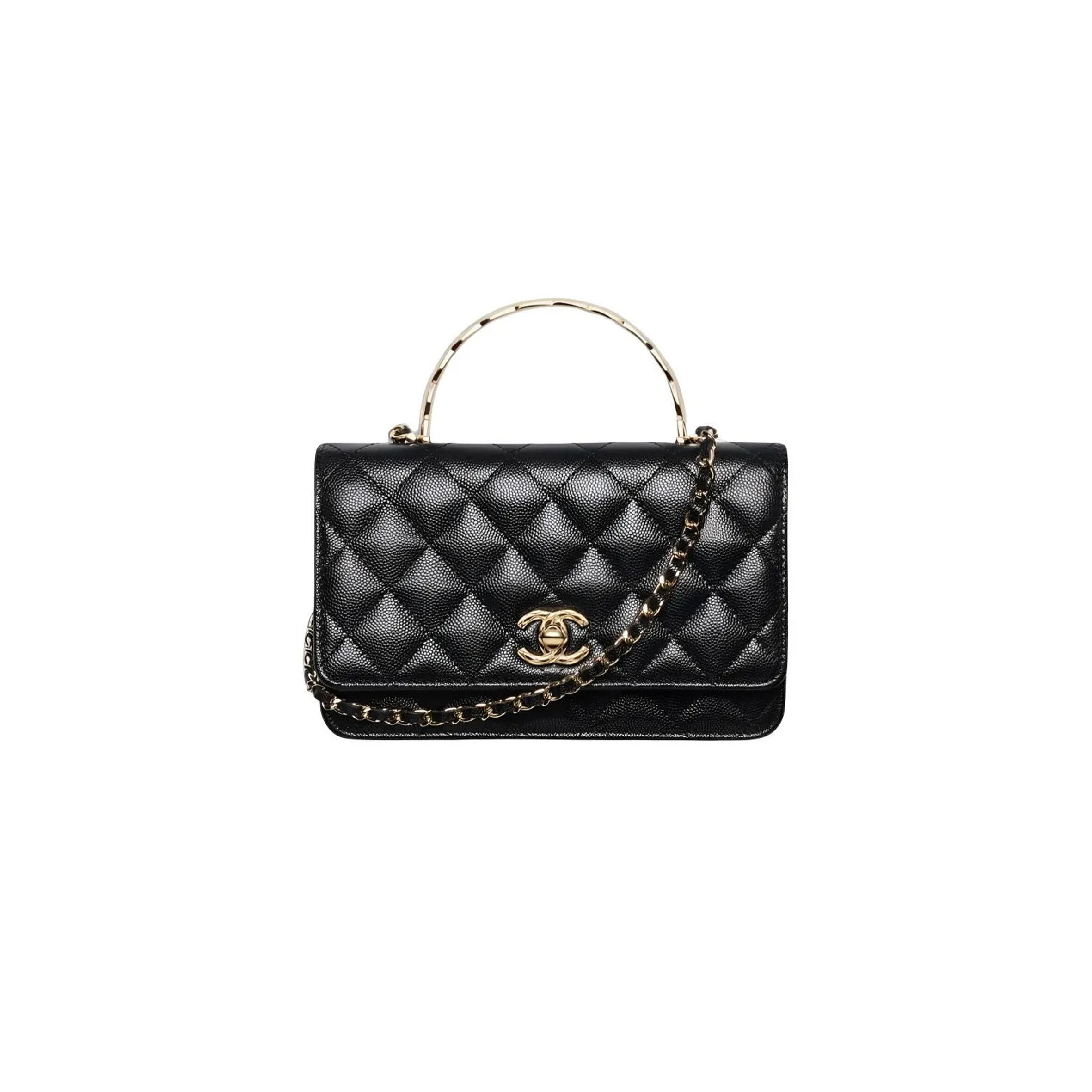 CHANEL MASTER MINI COCORUSH WALLET ON CHAIN AP4579 (19.2*12.3*3.5cm)